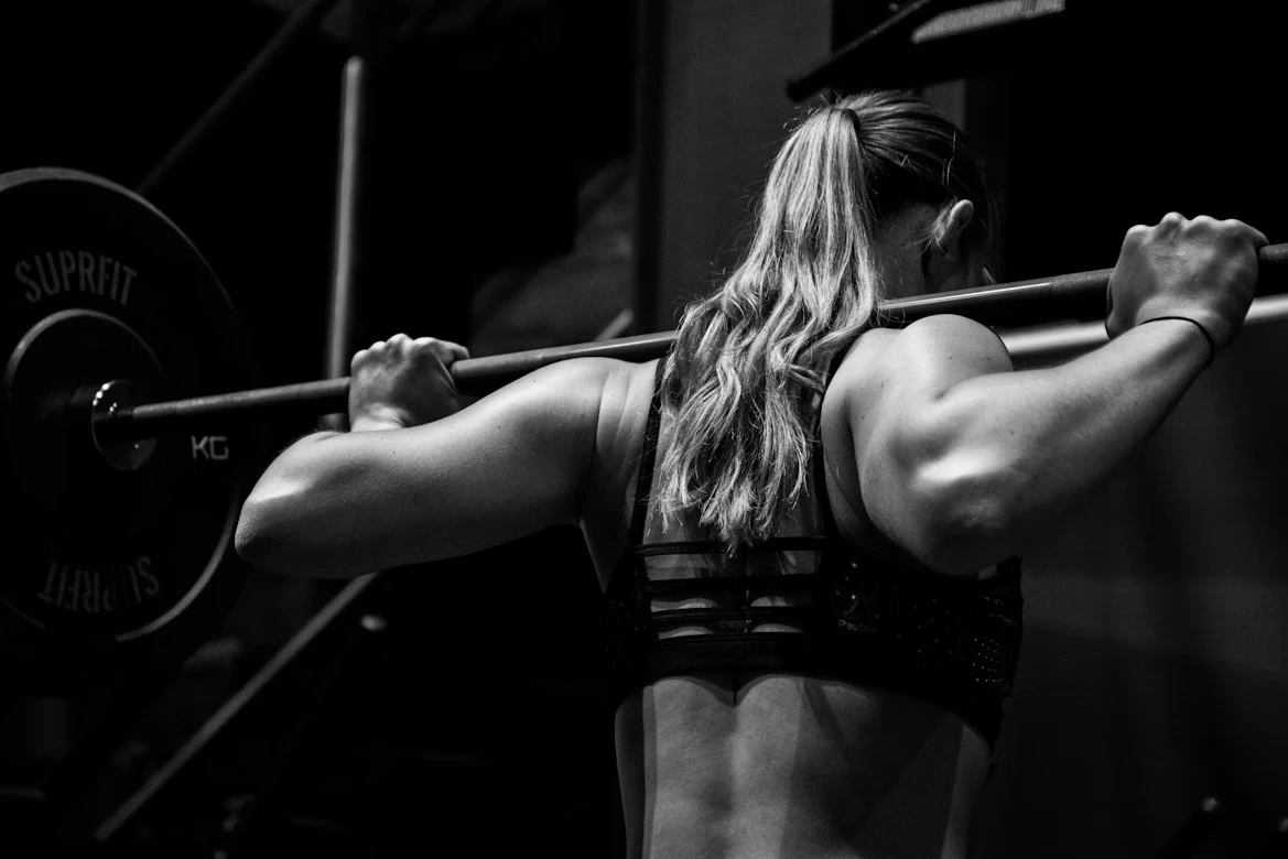 Moderne und inspirierende Darstellung von Fitness
